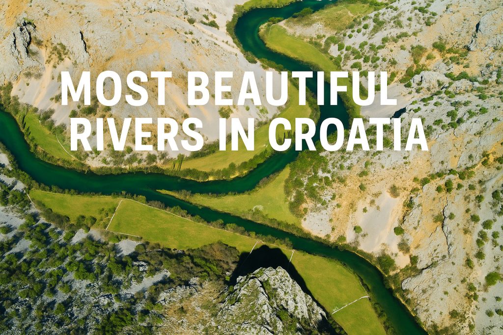 most beautiful rivers in Croatia