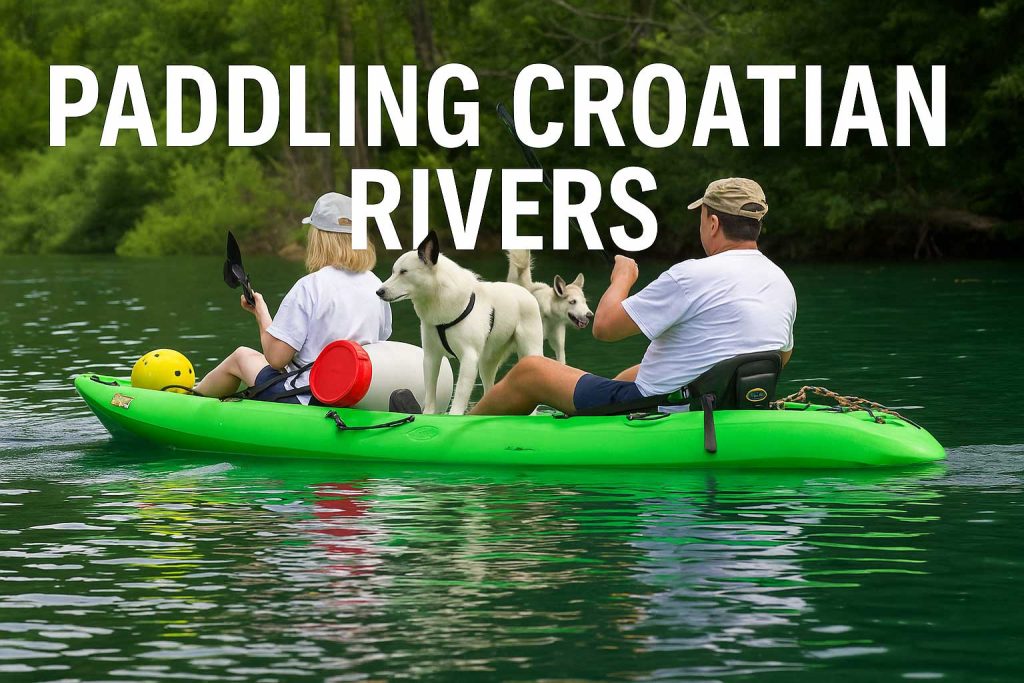 paddling Croatian rivers