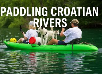 paddling Croatian rivers