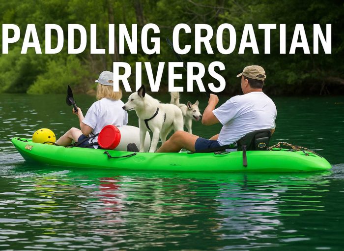 paddling Croatian rivers