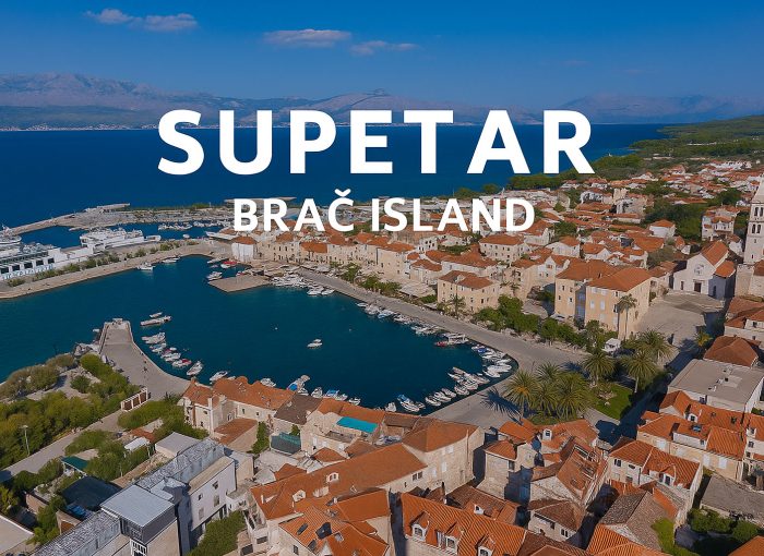 supetar, brač island,