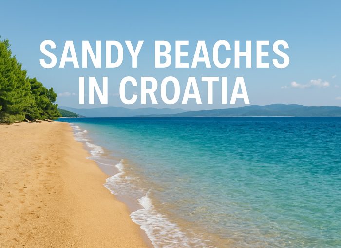 sandy beaches in Croatia