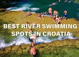 most beautiful river swimming spots in Croatia