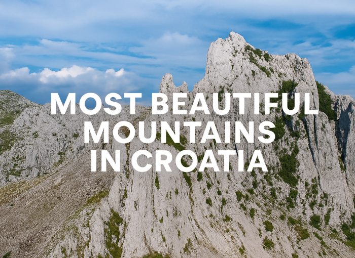 the most beautiful mountains in Croatia