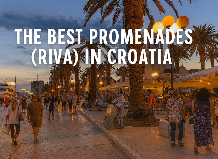 promenades in Croatia