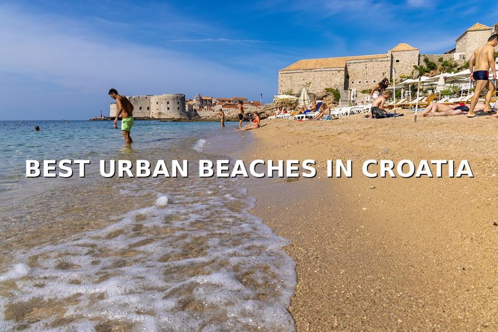 urban beaches in Croatia