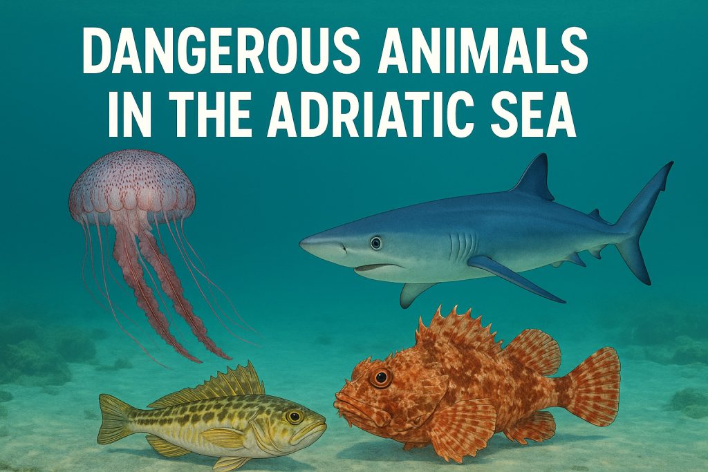 dangerous animals in the Adriatic Sea