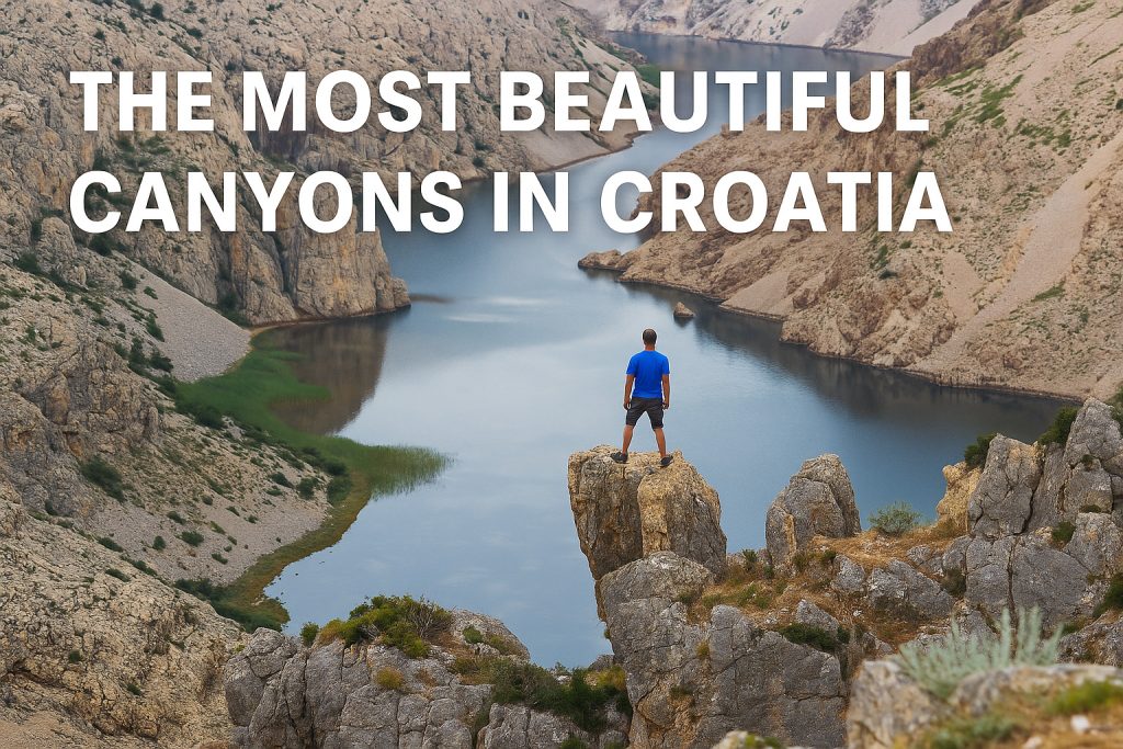 the most beautiful canyons in Croatia