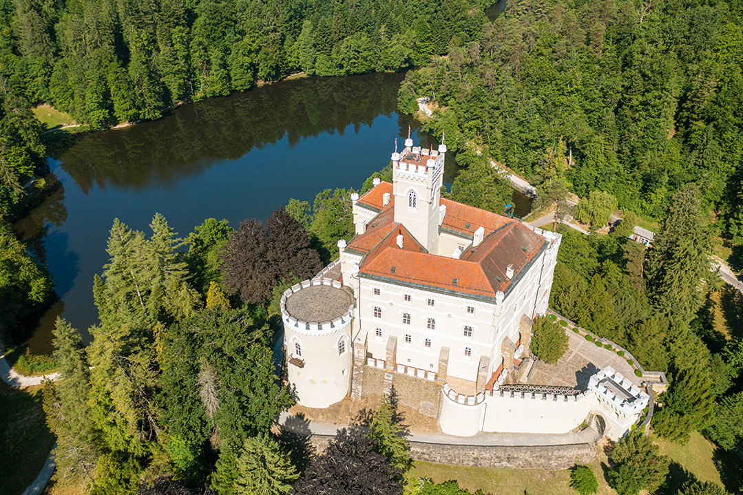 Lakes, forests and castles in continental Croatia